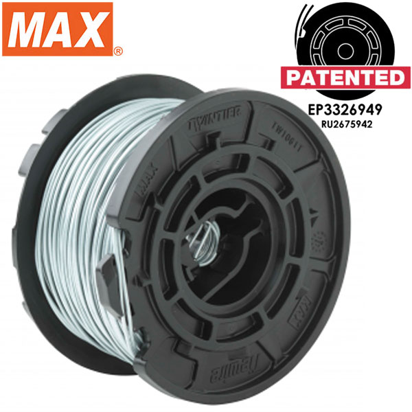 max Arame de amarração eletrogalvanizado para série Twintier TW1061T-EG